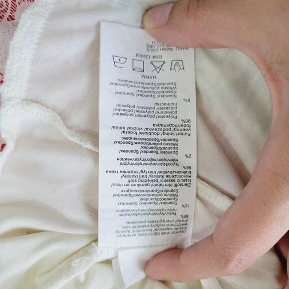 Venus Womens Ivory Bohemian All Over Lace Sleeveless Bodycon Dress Size X-Small - Picture 8 of 14